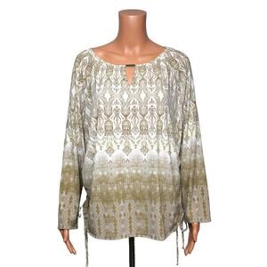 New Directions Long Sleeve Top Women's Size Large